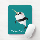 Narwhal und Panda in One Mousepad (Mit Mouse)