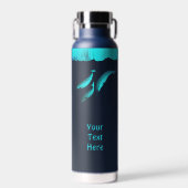 Narwhal Under The Ice Trinkflasche (Vorne)