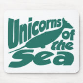 Narwhal Unicorn des Meeres Mousepad (Vorne)