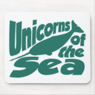 Narwhal Unicorn des Meeres Mousepad