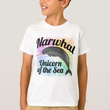 Narwhal Unicorn des Meeres, niedlicher Regenbogen