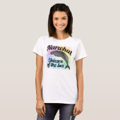 Narwhal Unicorn des Meeres, niedlicher Regenbogen T-Shirt (Vorne ganz)