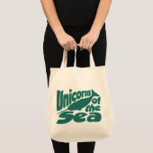 Narwhal Unicorn des Meeres Tragetasche (Vorderseite (Produkt))