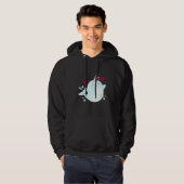 Narwhal Unicorn Liebe Herzlich Willkommen bei den  Hoodie (Vorne ganz)