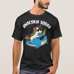 Narwhal Unicorn Squad Unicorn Geschenk Sea Pommes T-Shirt