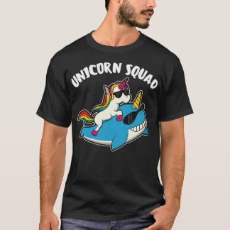 Narwhal Unicorn Squad Unicorn Geschenk Sea Pommes T-Shirt