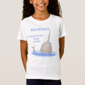 Narwhal Unicorn T-Shirt (Vorderseite)