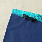 Narwhal unter dem Eis Strandtuch (Beispiel)