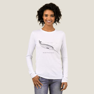 Narwhal Whale Einhorn des Meeres Tri-Blend Shirt