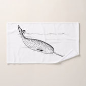 Narwhal Whale Handtuch (Handtuch)