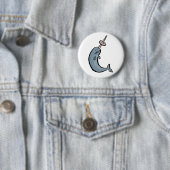 narwhale und Krapfen Button (Beispiel)