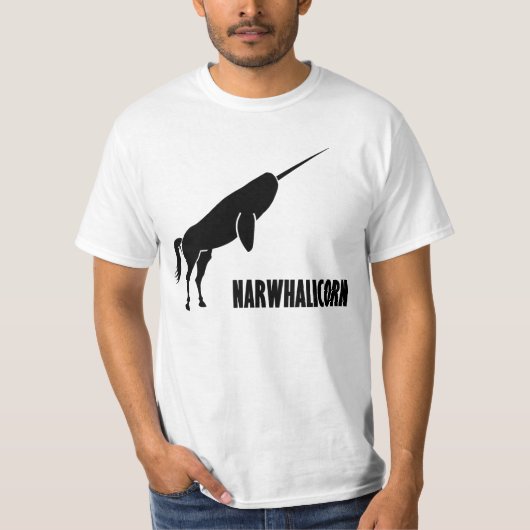 Narwhalicorn Narwhal Einhorn T-Shirt (Vorderseite)