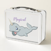 Narwhals magischer Lunchbox (Rückseite)