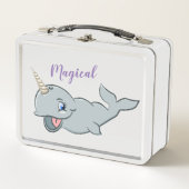 Narwhals magischer Lunchbox (Vorderseite)