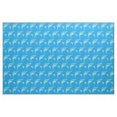 Narwhals Niedlich Cartoon Kinder Stoff (Fat Quarter (45,7 x 55,9 cm))