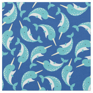 Narwhals Niedlich Kids Baby Kinderzimmer Stoff