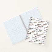 Narwhals Swim - Narwhal Pattern Whale Lover Gesche Notizblock (Innenseite)