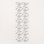 Narwhals Swim - Narwhal Pattern Whale Lover Gesche Yogamatte (Vorderseite)