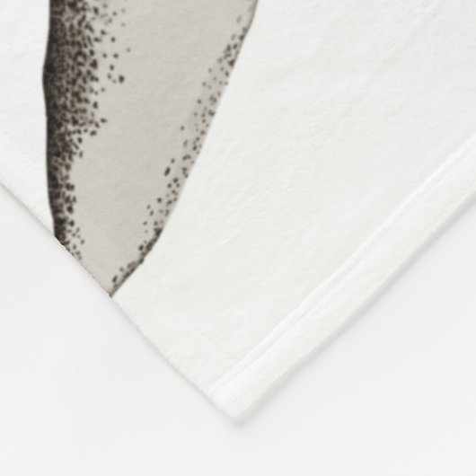 Narwhals Swim - Narwhal Whale Pattern Geschenk Fleecedecke (Ecke)