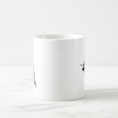Narwhalstache Kaffeetasse (Mittel)
