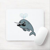 Narwhalstache Mousepad (Mit Mouse)