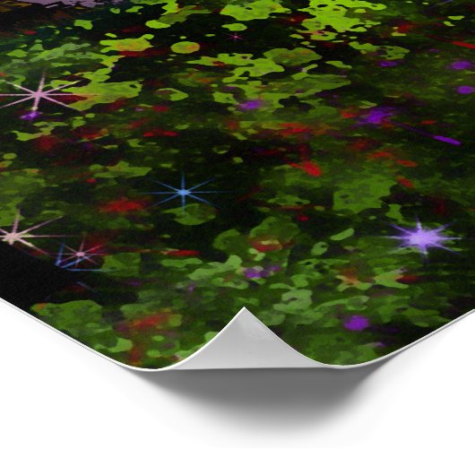 Nary a Star in Sky Poster (Ecke)