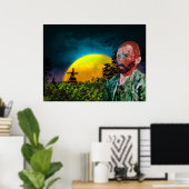 Nary a Star in Sky Poster (Heimbüro)