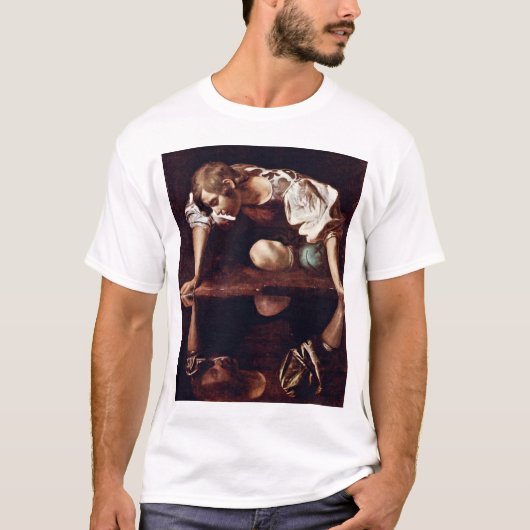 Narzis, durch Michelangelo Merisi DA Caravaggio T-Shirt (Vorderseite)
