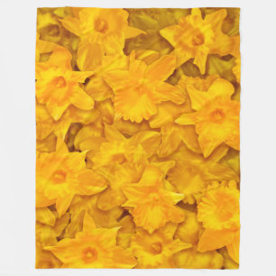 Narziss-Blume Fleecedecke