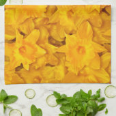 Narziss-Blume Geschirrtuch (Gefaltet)
