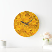 Narziss-Blume Große Wanduhr (Zuhause)