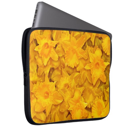 Narziss-Blume Laptopschutzhülle (Vorne Rechts)