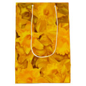 Narziss-Blume Mittlere Geschenktüte (Rückseite)