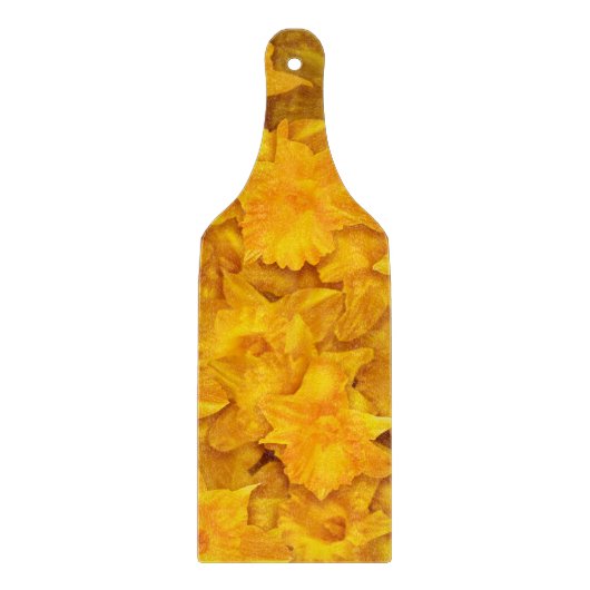 Narziss-Blume Schneidebrett (Vorderseite)