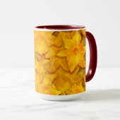 Narziss-Blume Tasse (VorderseiteRechts)