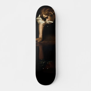 Narziss-Darstellung inspiriert von Caravaggio Skateboard