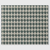 Narziss Diamant Winter Botanisches Geschenkpapier (Flach)