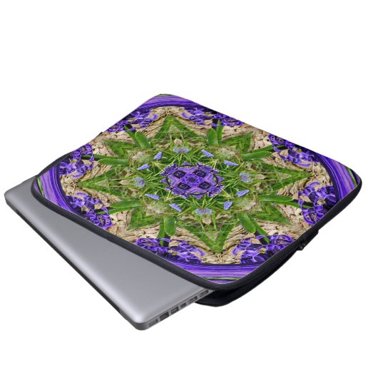 Narziss Garden... Laptopschutzhülle (Vorne Knopf)