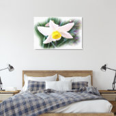 Narziss in hellen Tönen Leinwanddruck (Insitu (Schlafzimmer))