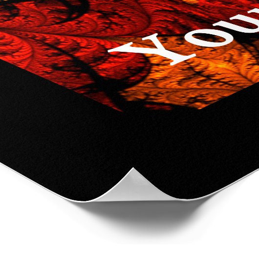 Narziss Poster (Ecke)