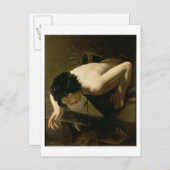 Narziss Postkarte (Vorne/Hinten)