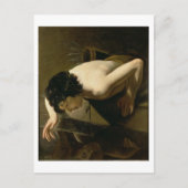 Narziss Postkarte (Vorderseite)