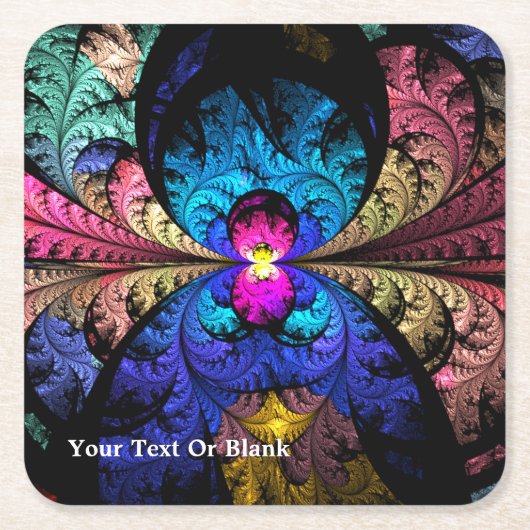 Narziss Rechteckiger Pappuntersetzer (Vorderseite)