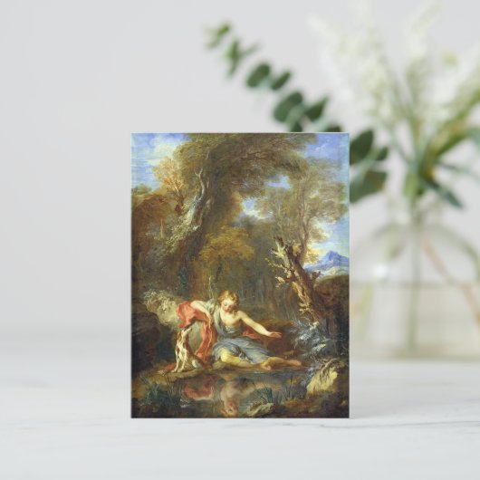 Narzisse, 1728 postkarte (Stehend Vorderseite)