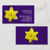 Narzisse - (330066) visitenkarte (Vorne/Hinten)