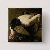 Narzisse Button (Vorderseite)