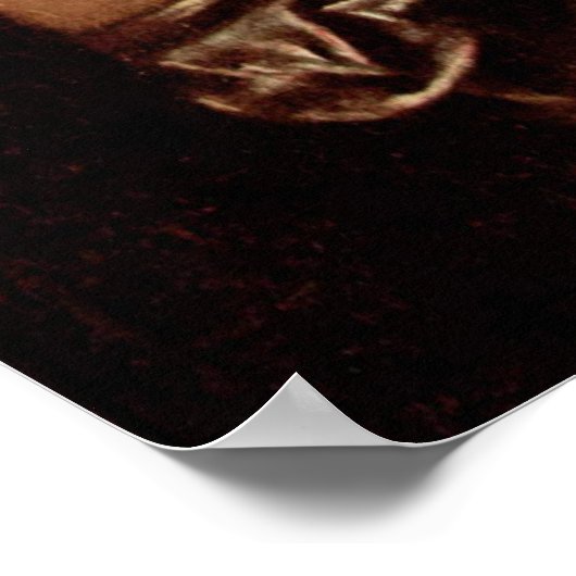 Narzisse, Caravaggio Poster (Ecke)