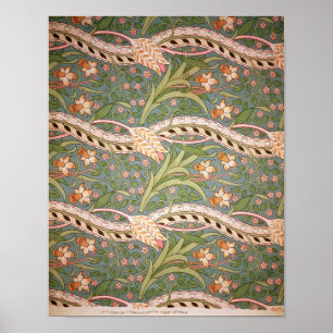 Narzisse Chintz', 1875 Poster