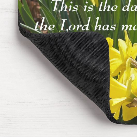 Narzisse Mousepad des Psalm-118 (Ecke)