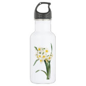 Narzisse (Narcissus tazetta) von Redouté Trinkflasche (Vorderseite)